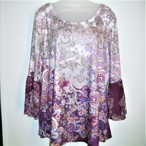 STYLE & CO TOP sz Medium Multi-Color NWT